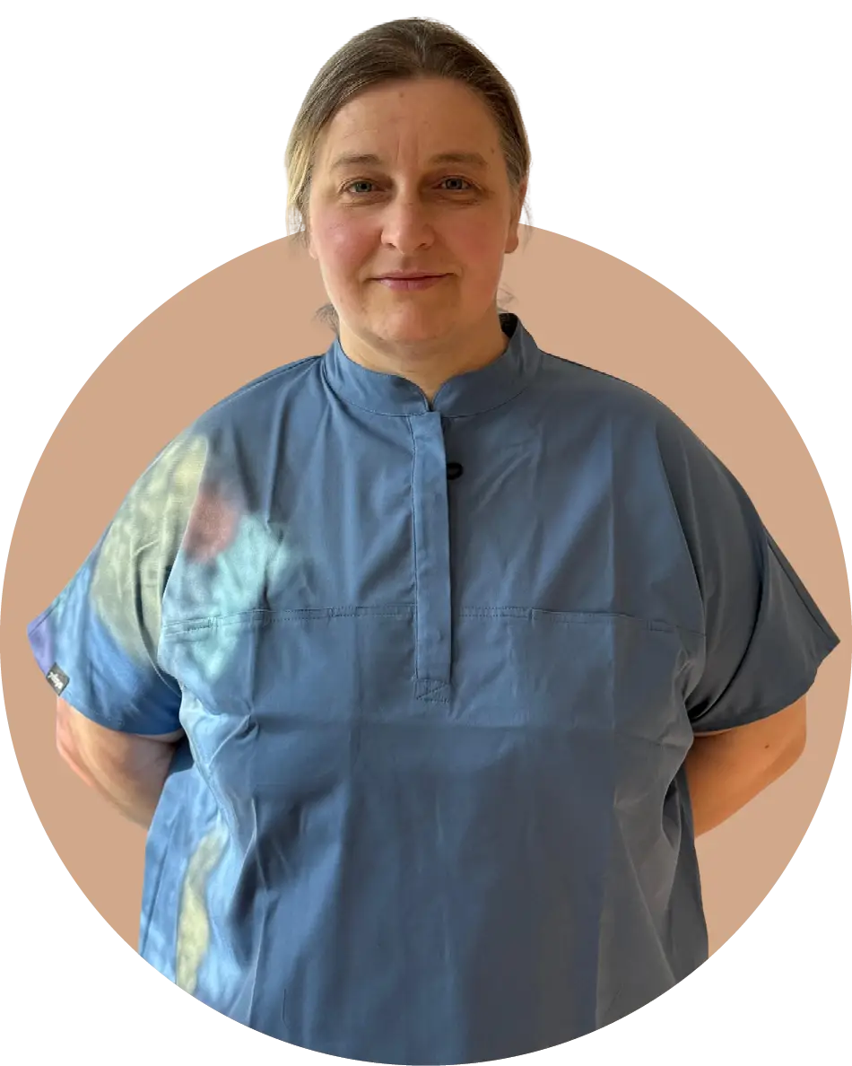TÄ Olga Androssova, Tierärztin
